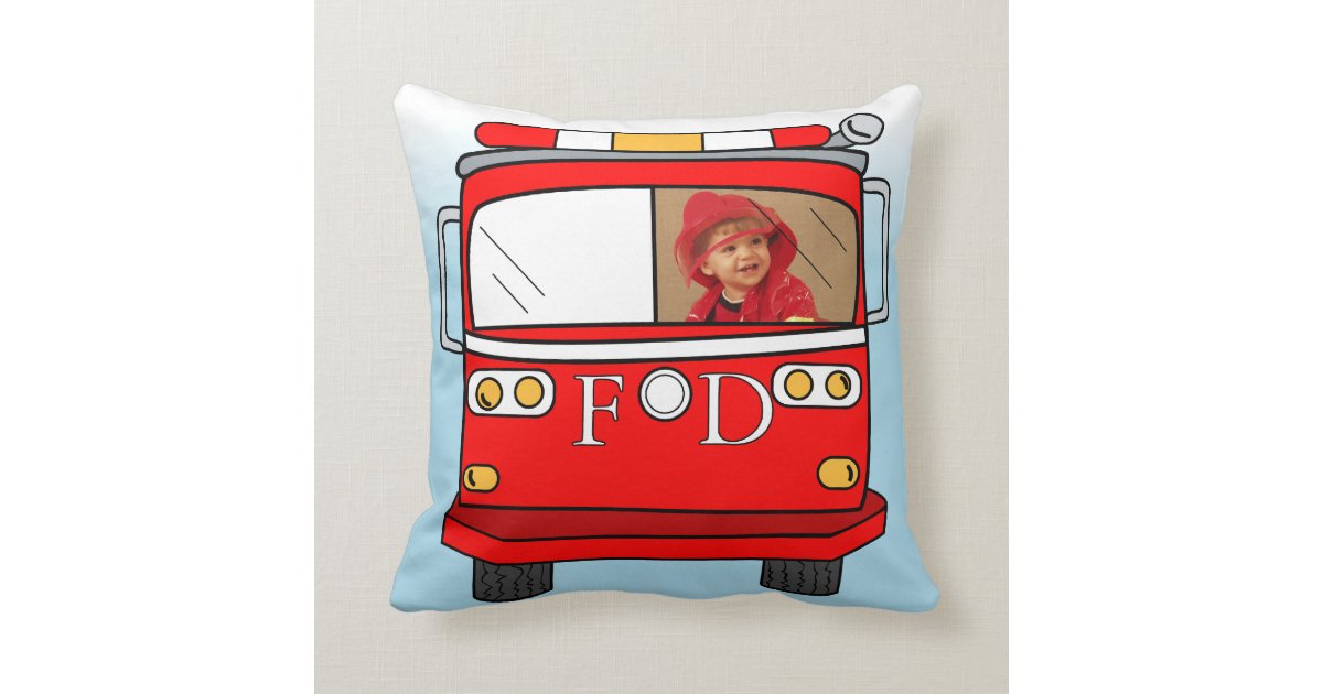 16x16 Great Firefighter Apparel Future Firefighter Throw Pillow Multicolor 