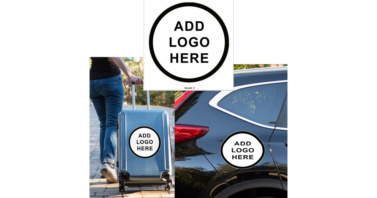 Custom Photo Logo Art Slogan Create It Vinyl Car Sticker | Zazzle