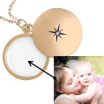 Custom Photo Logo Art Slogan Create It Yourself Gold Plated Necklace<br><div class="desc">Gold Plated locket necklace. Other styles available. Personalize it with your own photo,  artwork,  logo when you replace the transparent image for your own. Edit it using the Design Tool Bar to add Text or resize the image. For questions or help contact Sandy at admin@giftsyoutreasure.com</div>