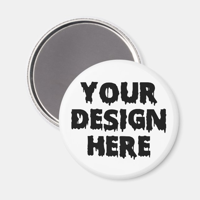 Custom Photo Logo design Promotional Personalized Magnet (Front/Back)