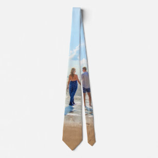 Custom Photo Love Neck Tie - Your Design - For Him