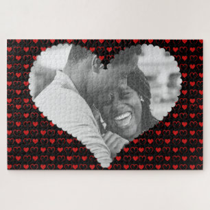 Custom Photo Love Valentine's Jigsaw Puzzle