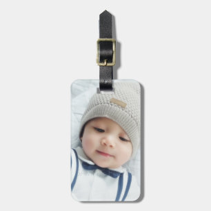 Custom Photo Luggage Tag