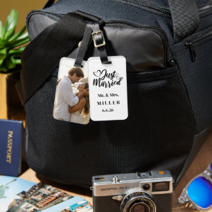 Custom Photo Luggage Tag