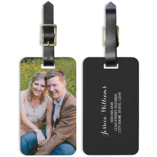 Sparkling Love Personalized Luggage Tags
