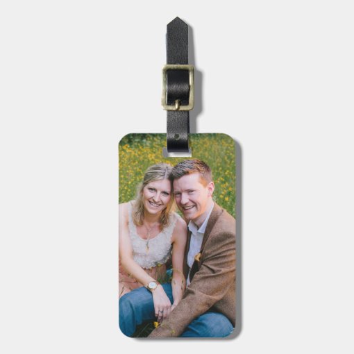 Custom Photo Luggage Tag | Zazzle