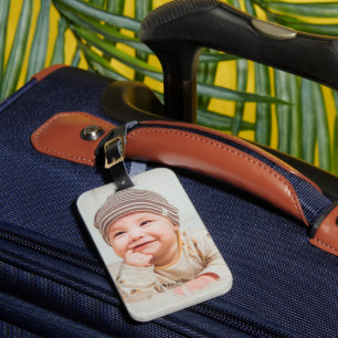 CUSTOM PHOTO LUGGAGE TAG