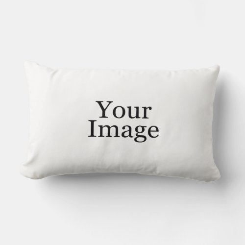 Custom Photo Lumbar Pillow