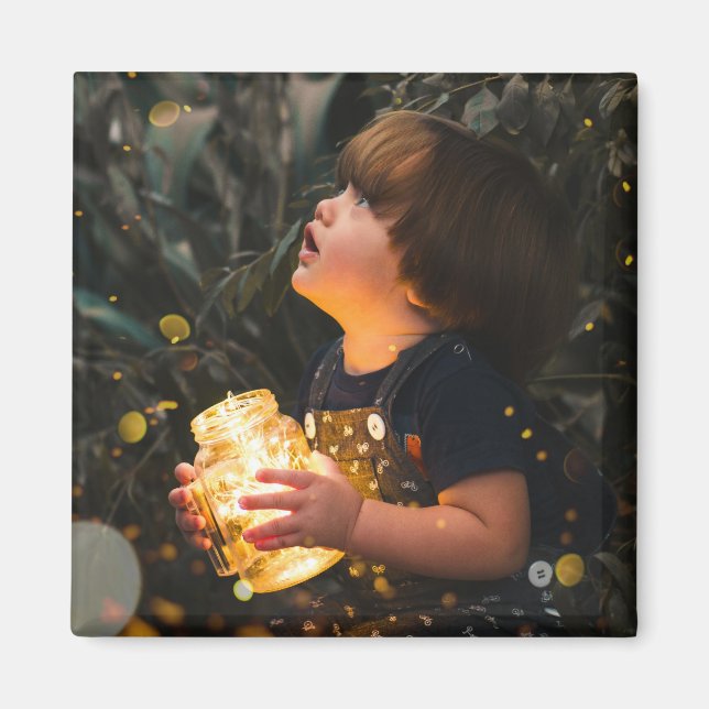 Custom Photo  Magnet (Front)