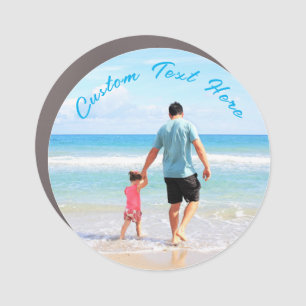 Custom Photo Magnet with Your Photos an Text