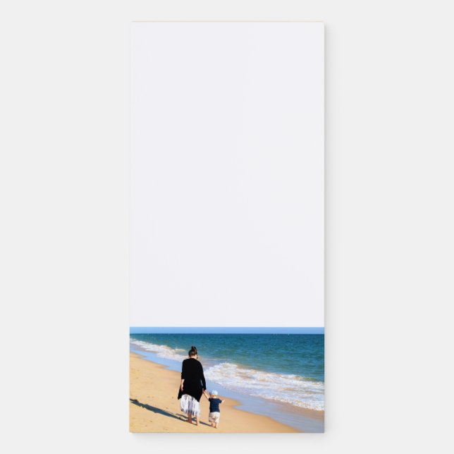 Custom Photo Magnetic Notepad with Your Photos (Front)