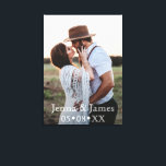 Custom Photo Make it Unique Wedding Anniversary Canvas Print<br><div class="desc">Add your favorite photo to customize and personalize this elegant canvas print. Beautiful wedding anniversary gift. 

Photo by Jessica Rockowitz from Unsplash,  thank you!</div>