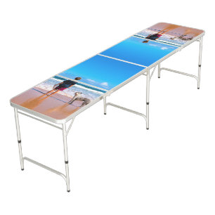 Custom Photo Make Your Own Design I Love My Pet Beer Pong Table