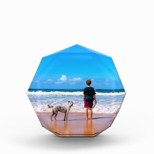 Custom Photo Make Your Own Design - I Love My Pet  Block
