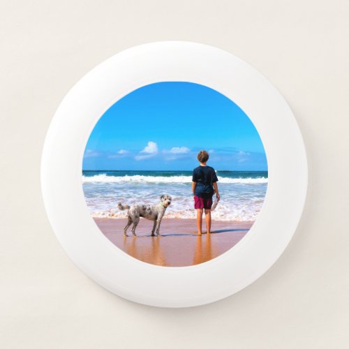 Custom Photo Make Your Own Design _ I Love My Pet  Wham_O Frisbee