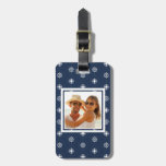 Custom Photo Maritime Tool Pattern Luggage Tag