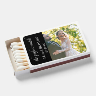 Custom Photo Matchboxes – Perfect Match Wedding