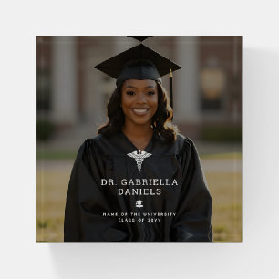 Custom Photo Medical School Doctor Graduation Paperweight