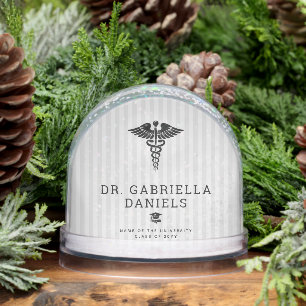 Custom Photo Medical School Doctor Graduation Snow Globe