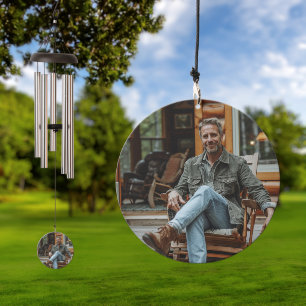 Custom Photo Memorial Bereavement Remembrance Wind Chime
