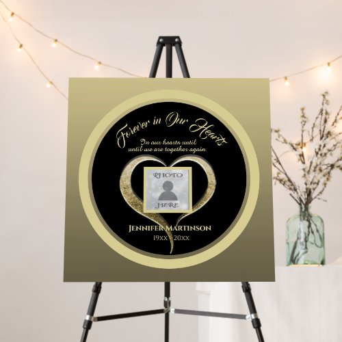 Custom Photo Memorial Foam Board