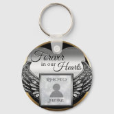 Personalized Memorial Aluminum Keychain - Upload Photo