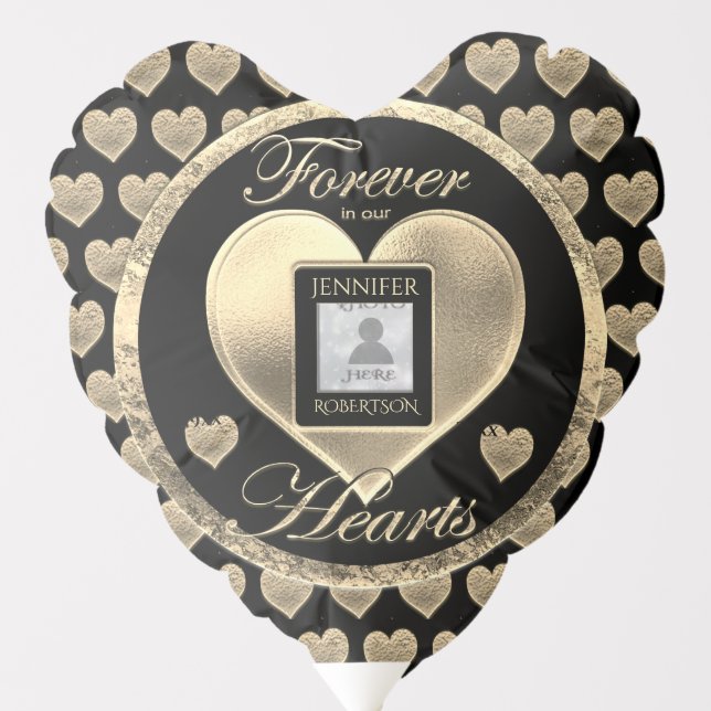 Custom Photo Memorial in Loving Memory Balloon (Front)