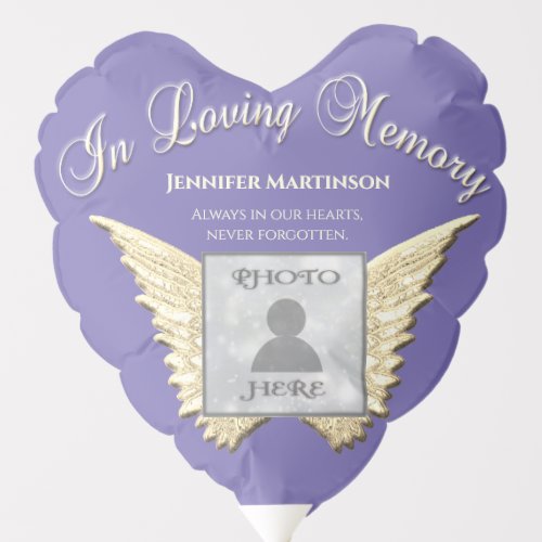 Custom Photo Memorial in Loving Memory Balloon