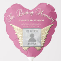 Custom Photo Memorial in Loving Memory Balloon