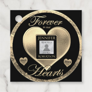Custom Photo Memorial in Loving Memory Favor Tags