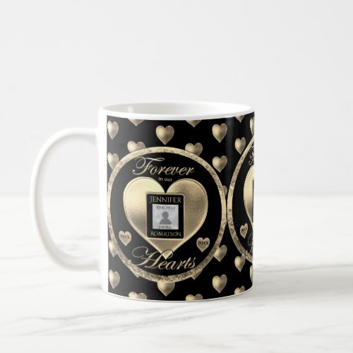 Custom Photo Memorial in Loving Memory Keychain Coffee Mug