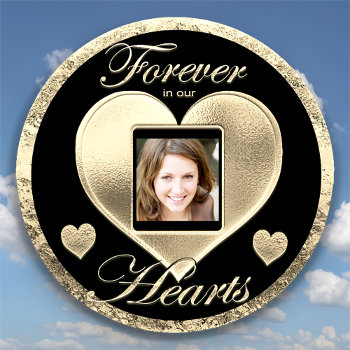 Custom Photo Memorial In Loving Memory  Sticker by MemorialGiftShop at Zazzle