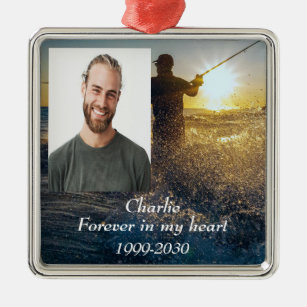 Fishing Memorial Gifts Personalized Gifts For Fisherman Memory Canvas Print  - Oh Canvas