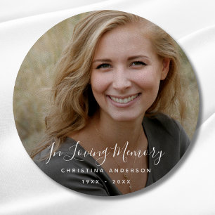 Custom Photo Memorial Remembrance Tribute Patch