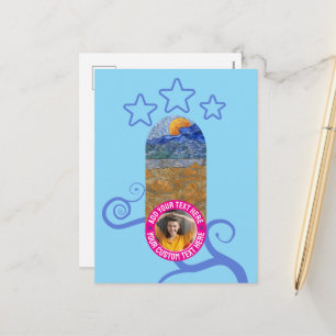 Custom Photo & Message Card – Personalized Text