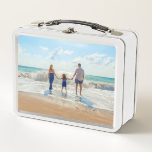 Photo Birthday Design Custom Lunch Box
