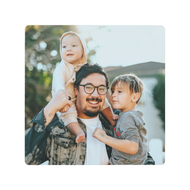Custom Photo  Metal Print (Front)