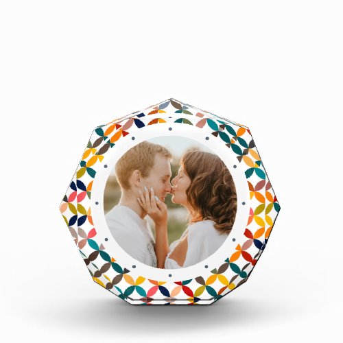 Custom Photo Modern Colorful Personalized Acrylic Award