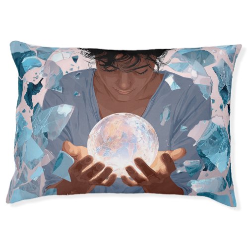 Custom Photo Modern Cool Elegant Create Your Own Pet Bed