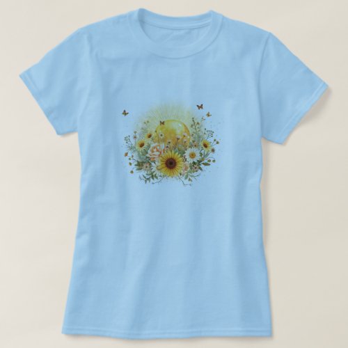 Custom Photo Modern Cool Elegant Create Your Own T-Shirt