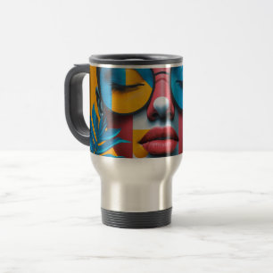 Custom Photo Modern Cool Elegant Create Your Own Travel Mug