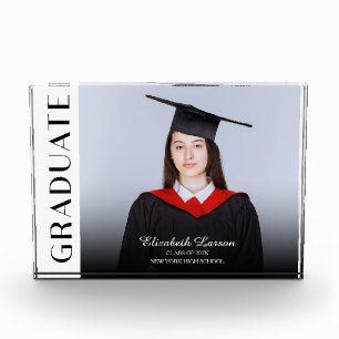 Custom Photo Modern Elegant Senior Graduation Part