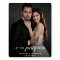 Custom photo modern fun wedding welcome foam board