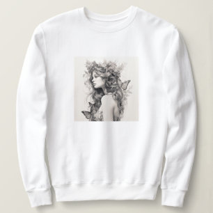 Custom Photo  Modern Mom Mother's Day Gift Sweatshirt
