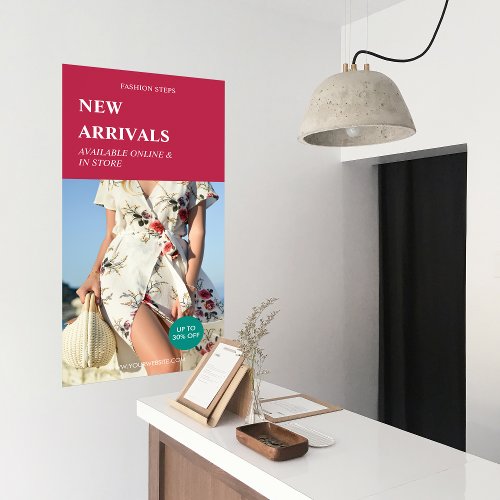 custom Photo Modern New Arrivals Product Promo  Poster