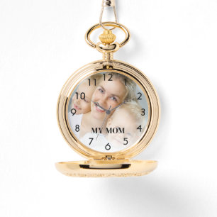 Custom photo mom mother watch