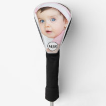 Custom Photo | Monogram Personalized Golf Head Cover Custom Photo | Monogram Personalized Golf Head Cover
