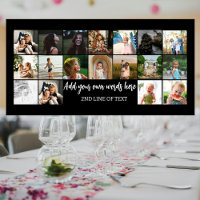 Custom photo montage photo collage birthday party