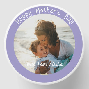 custom photo Mother's day Mini Candle Favors