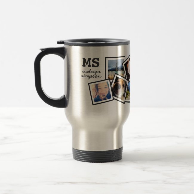 Custom Photo Mug with 10 Pictures